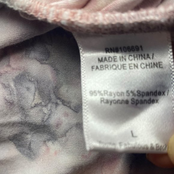 YFB - Young, Fabulous & Broke Marble Print Ruched-Bottom Bodycon Dress - Picture 5 of 7